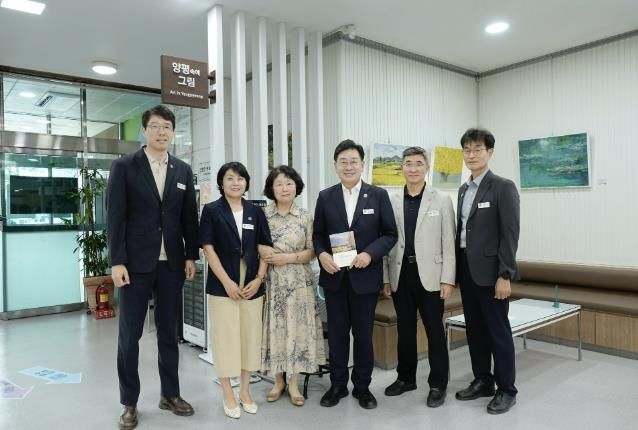 양평군청 민원실, '양평 속에 그림' 문화공간으로 재탄생