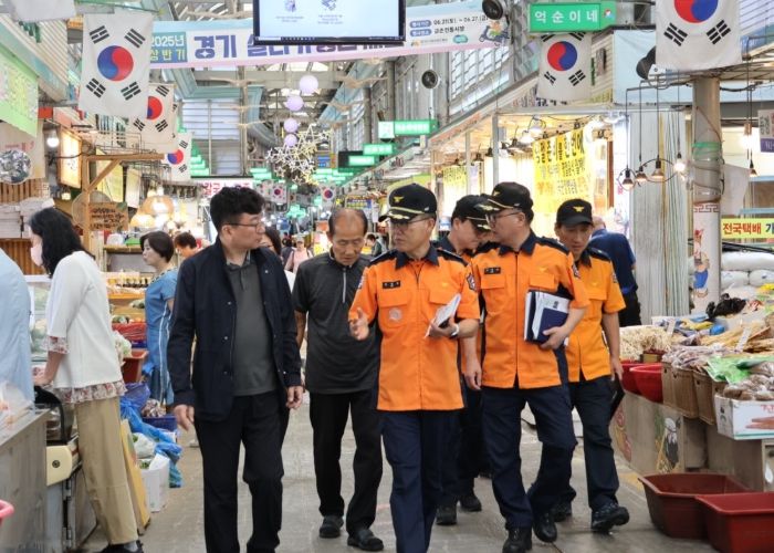 파주소방서, 금촌전통시장 현장방문...“추석 화재 예방 만전”