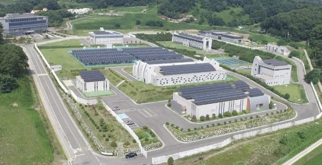 청주시, 지북정수장에 태양광 발전시설 추가 설치 완료