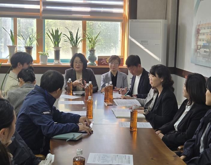 경기도의회 신미숙 의원, 통학버스 지원 중단 우려 현장 찾아…통학 불편 해소방안 논의