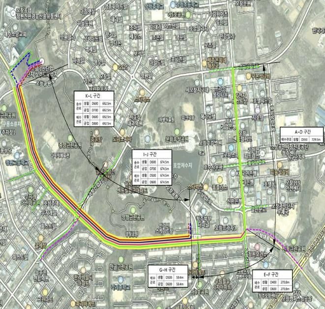 청주시 상수도, 오창 공동구 내 상수관 복선화 확충공사 추진