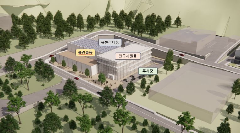 첨단 디스플레이 연구원 조감도(안)