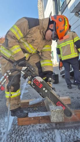 천안서북소방서, 도시탐색 특별구조훈련 실시