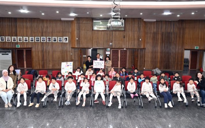 시립풍경어린이집, 시립대명루첸어린이집 하남시에 아나바다 바자회 성금 180만원 기탁