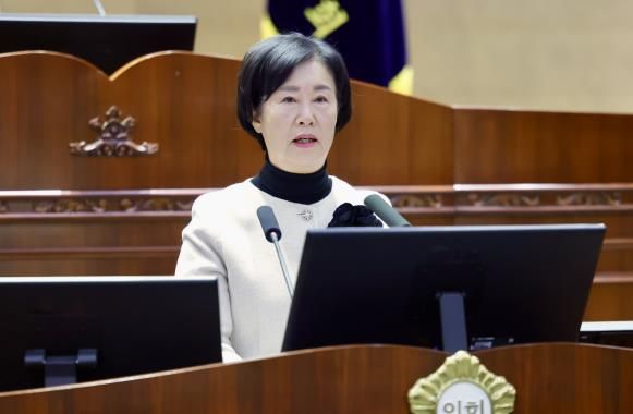 천안시의회 엄소영 의원, 5분발언 통해 파크골프장 이용환경 개선 및 시민 친화적 운영체계 마련 촉구