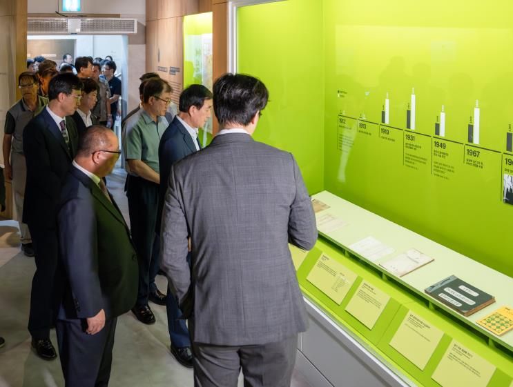 특별전 전시해설 스케치 사진