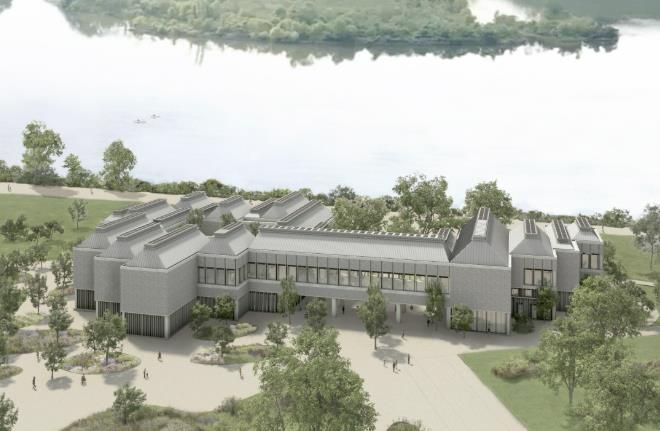 국립박물관 건립예상사진