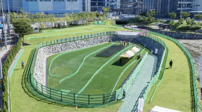 의왕시, 금천천 파크골프장 시범운영 마무리…내년 4월 정식 개장 추진