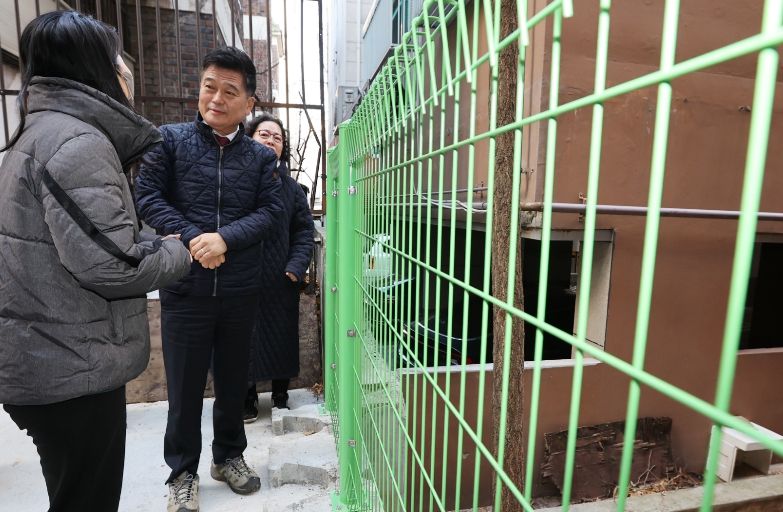 옹벽 등 재난 위험 시설물 점검