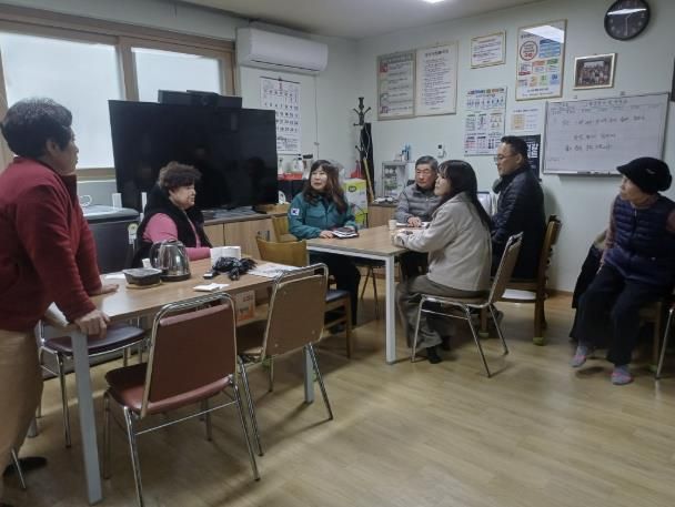 동두천시 불현동 행정복지센터, 관내 경로당 동절기 안전점검 완료