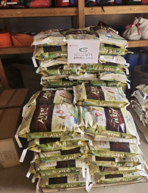 또순이네 박옥순 대표, 연천군 어려운 이웃 위해 백미 100포 기탁