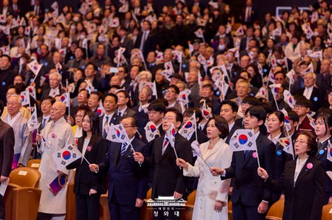 제107주년 3.1절 기념식(청와대)