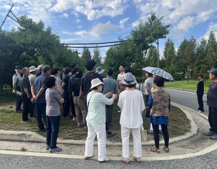 충주시농업기술센터,‘복숭아 월별 과원관리 교육’ 운영