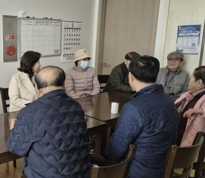 남양주시 별내동, 경로당 순회 방문진행…어르신 과 지역현안 소통 강화